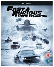 Fast & Furious: 8-movie Collection Blu-Ray (2017) Paul Walker, Wan (DIR) cert