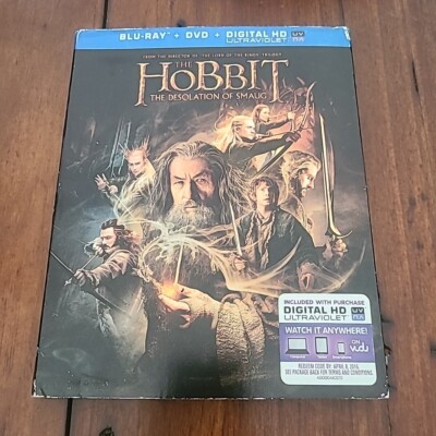 Hobbit, The: The Desolation of Smaug (Blu-Ray DVD, 3-Disc Set