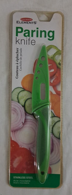 Culinary Elements Stainless Steel Pairing Knife Green New