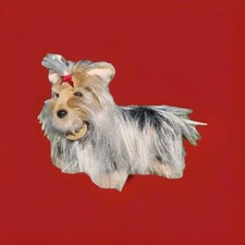 Prestige Classic Aurora Yorkshire Yorkie Dog Plush Stuffed Animal Toy 1996