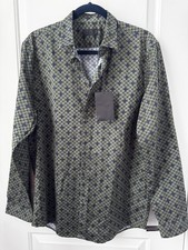 NWT PRADA Men’s Button Up Dress Shirt Size XXL - 42, 16.5