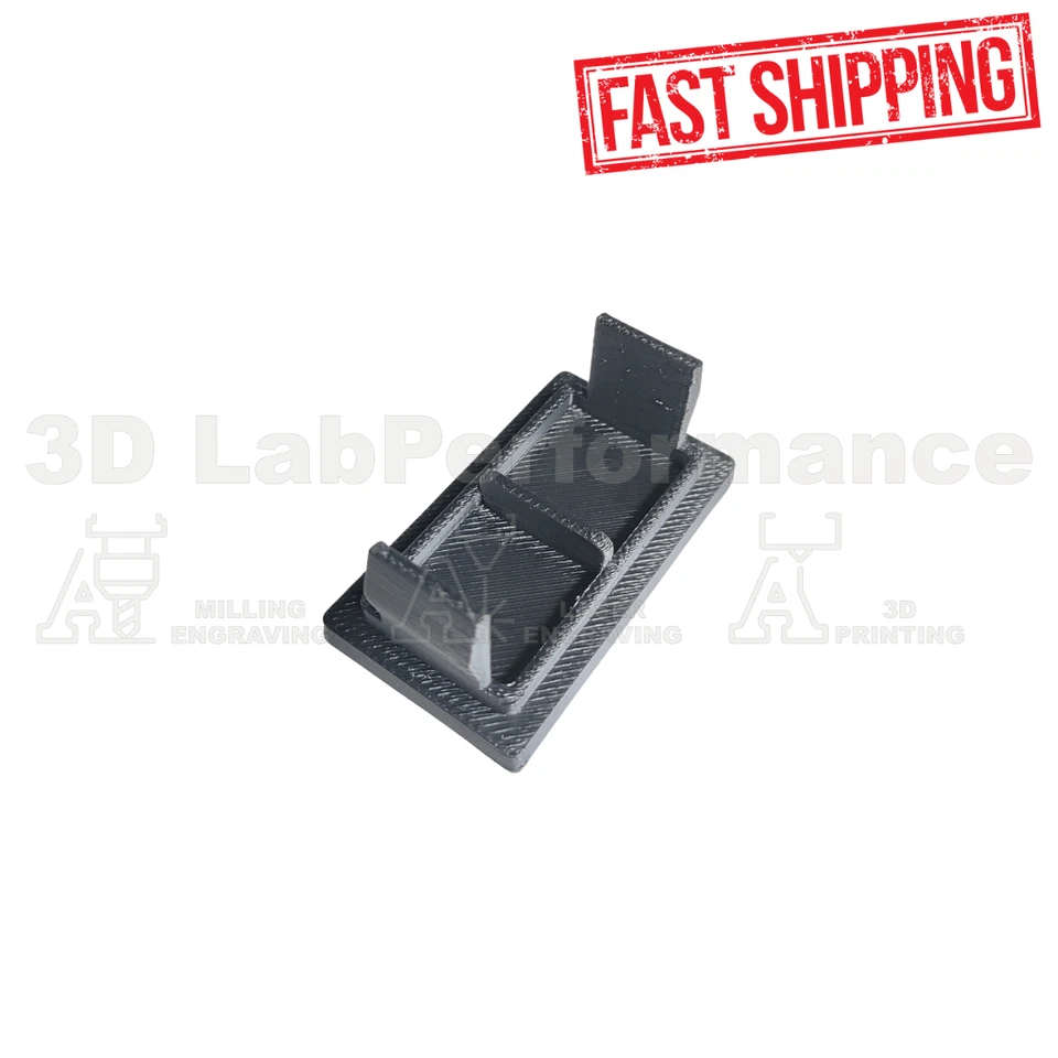 Cubierta de enchufe con orificio para consola central, plástico negro para Toyota Corolla 1984-1987 Foto 3 de 3