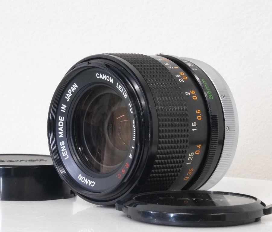 Canon FD 35mm f/2 Camera Lenses for sale | eBay