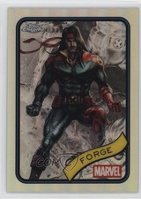 2025 Topps Chrome Marvel Comics Refractor Forge #50 17zx