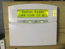 GE, Caddx, Interlogix, Security, NetworX NX-148E Alarm Keypad (painted White)