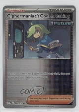 Ciphermaniac's Codebreaking Poke Ball Foil Pokemon Prismatic Evolutions PRE #104