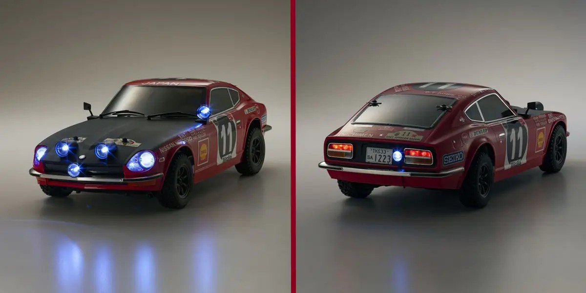 Kyosho 34482T1 1/10 RC 4WD FAZER Mk2 FZ02-R RTR 1971 Datsun 240Z