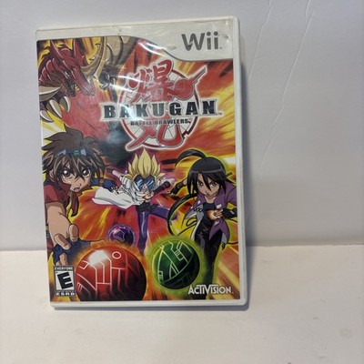 Bakugan Battle Brawlers (Nintendo Wii, 2009) CIB Complete w/ Manual Tested