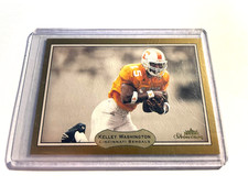 KELLY WASHINGTON RC 2003 Fleer Showcase Legacy Gold #137 BENGALS #44/125
