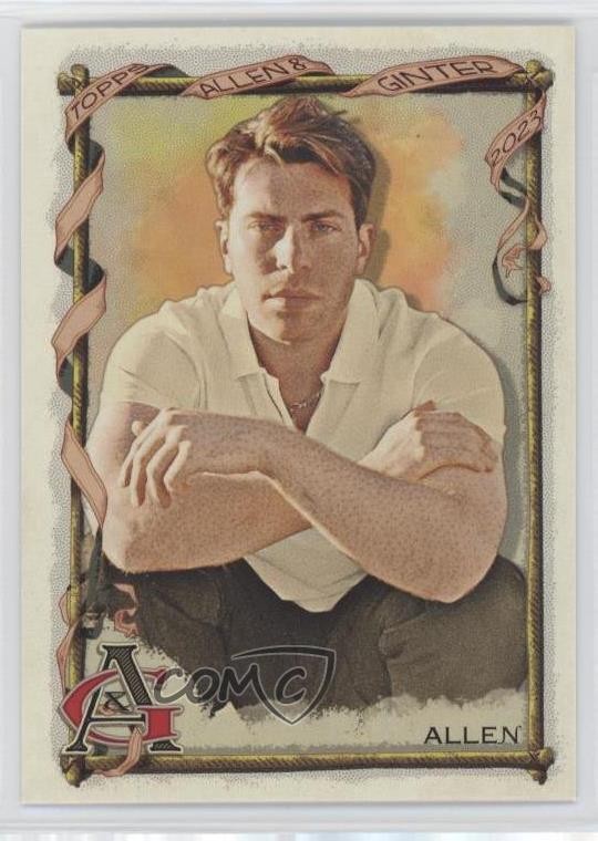 2023 Topps Allen & Ginter Hoodie Allen #298 Rookie RC 3n4