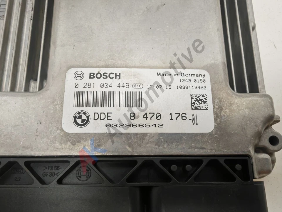 MINI F54 F55 F56 F57 F60 B37 1.5 Diesel 2015 Onwards ENGINE DDE ECU 8470176 - Image 4 of 4
