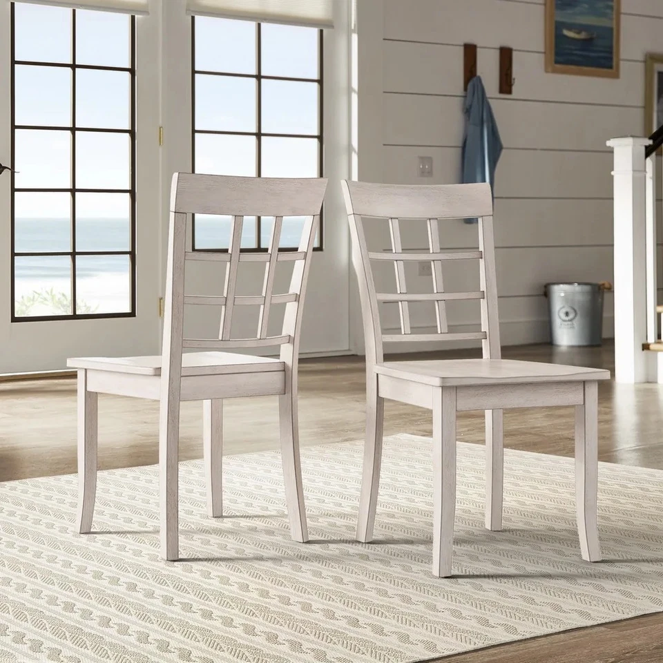 Sillas de comedor Wilmington II con respaldo de ventana (juego de 2) de Sage N/A Foto 3 de 4