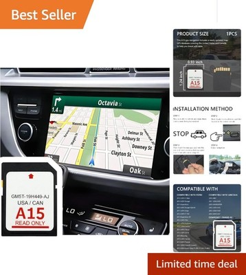 Latest A15 Navigation SD Card for Ford Lincoln: 32GB Speed Class 10 Upgrade