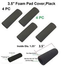 4PC 3.5" Inch Foam Cover Pad Sanded Surface Fits 1.25" Aluminum Tube,US Seller