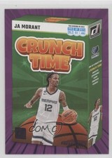 2023-24 Panini Donruss Crunch Time Purple Press Proof Ja Morant #7 0xi8