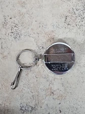Vintage KEY-BAK  Retractable Key Chain Belt Clip Made in USA 