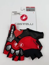 Castelli Rosso Corsa Pro V Gloves SIZE Medium Red