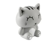 Salvadanaio gigante 11x20x27 I-TOTAL GATTO GRIGIO