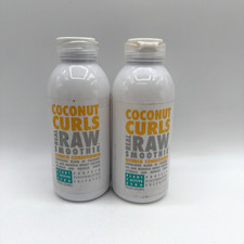 Coconut Curls Real Raw Smoothie Quench Conditioner Hydrate Hair 12 oz 2 Pack