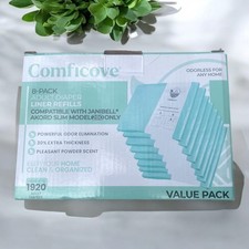 Diaper Liner Refills 8 Pack Adult Compatible with Janibell Akord 280 Slim Model