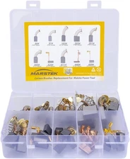 40Pcs 10 Sizes Electric Motor Carbon Brushes Replacement for For Makita 