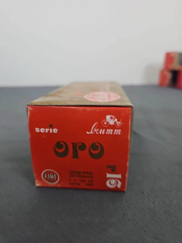 De colección F2 Grand Prix de France 1907 Corsa R16 1/43 Brumm Foto 2 de 4