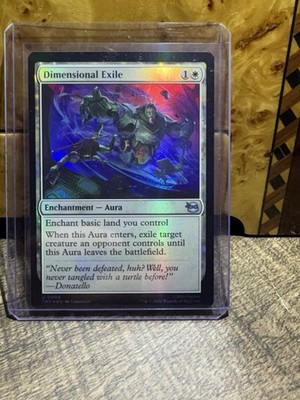 Wizards of the Coast Dimensional Exile Enchantment Aura Uncommon MTG TMNT U 0004