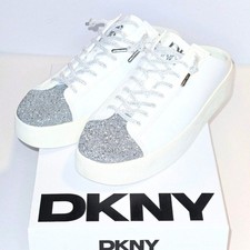DKNY Shoes Slip-On Sneaker White Garren Style Women 8 US 38 EU NEW IN BOX NWT