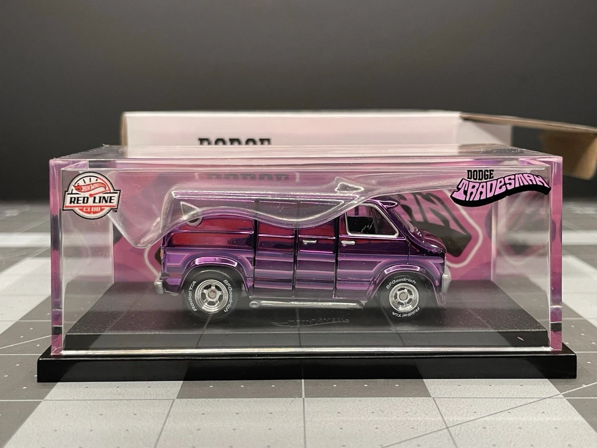 Hot Wheels RLC Red Line Club Exclusive Dodge Tradesman Custom '70s