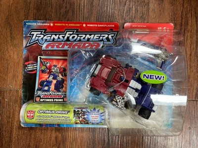 Hasbro 2002 Vintage Transformers ARMADA OPTIMUS PRIME w/ Over-run