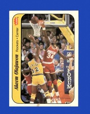 1986-87 Fleer Sticker Set-Break #  9 Hakeem Olajuwon VG-VGEX *GMCARDS*