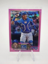 2023 Topps Chrome - Salvador Perez #165 Pink Refractor