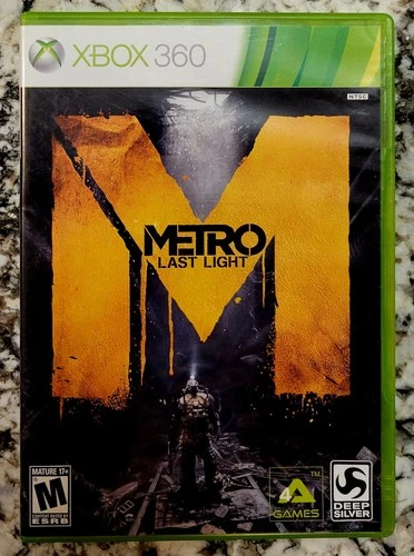 XBOX 360: METRO-LAST LIGHT, CIB,MANUAL, VG COND, FAST SHIPPING, AWESOME GAME