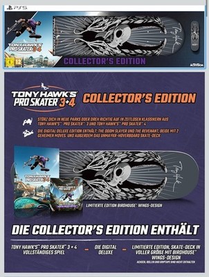 Tony Hawk s Pro Skater 3+4 PS5   Collector s Edition   Limited   Neu OVP 