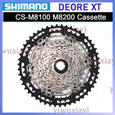 Shimano DEORE XT CS-M8100 M8200 Cassette 9-45T/10-45T/10-51T 12Speed For MTB