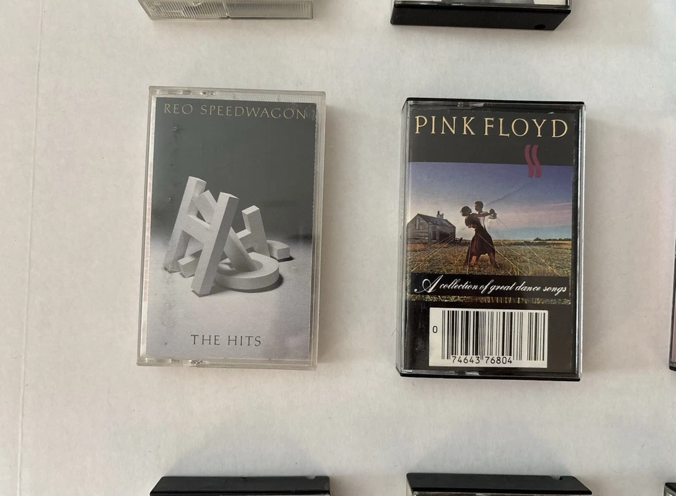 Lot Of 12 Cassette Tapes Rock N Roll Prince Pink Floyd Jagger Boston Styx Steely - Image 4 of 4