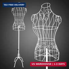 Female Wire Dress Form, Vintage Style Wire Mannequin for Home Decor