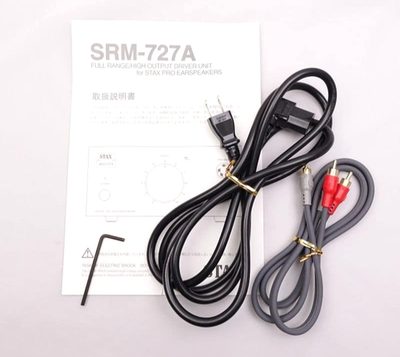STAX SRM-727A Electrostatic Amplifier Headphone Amp Driver Used | eBay
