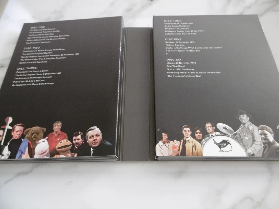 ITV 60 DVD BOX SET 12 DISCS PRISONER MORSE ON THE BUSES SAINT MAGPIE SPACE 1999 - Image 4 of 4