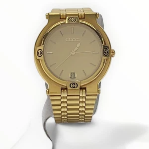 Montre à quartz GUCCI or 9200M homme 6779