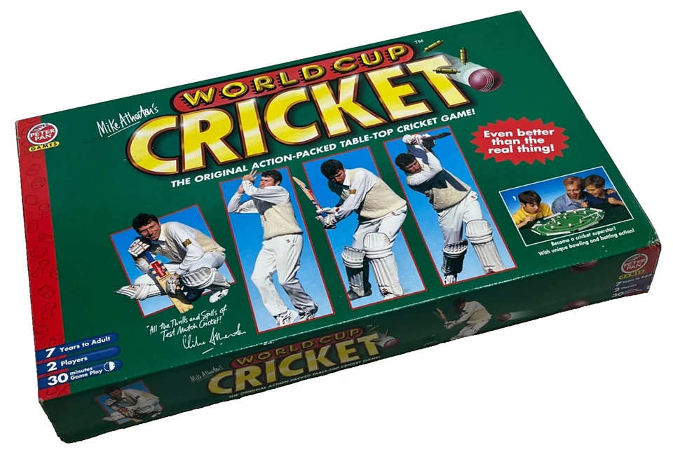 MIKE ATHERTON'S WORLD CUP CRICKET : 1995 Peter Pan Action Packed Table Top Game - Image 3 of 4