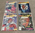 Vintage FLASH LOT 4 SIGNED DC Comics #5,7,8,9 By Baron Guice & Torrance