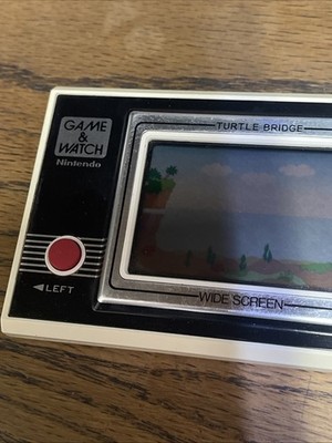Nintendo Game & Watch TURTLE BRIDGE TL-28 Hand Held WORKING W/ New