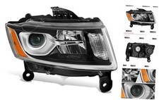 Front Right Headlight Compatible With Jeep Grand Cherokee 2014-2016,