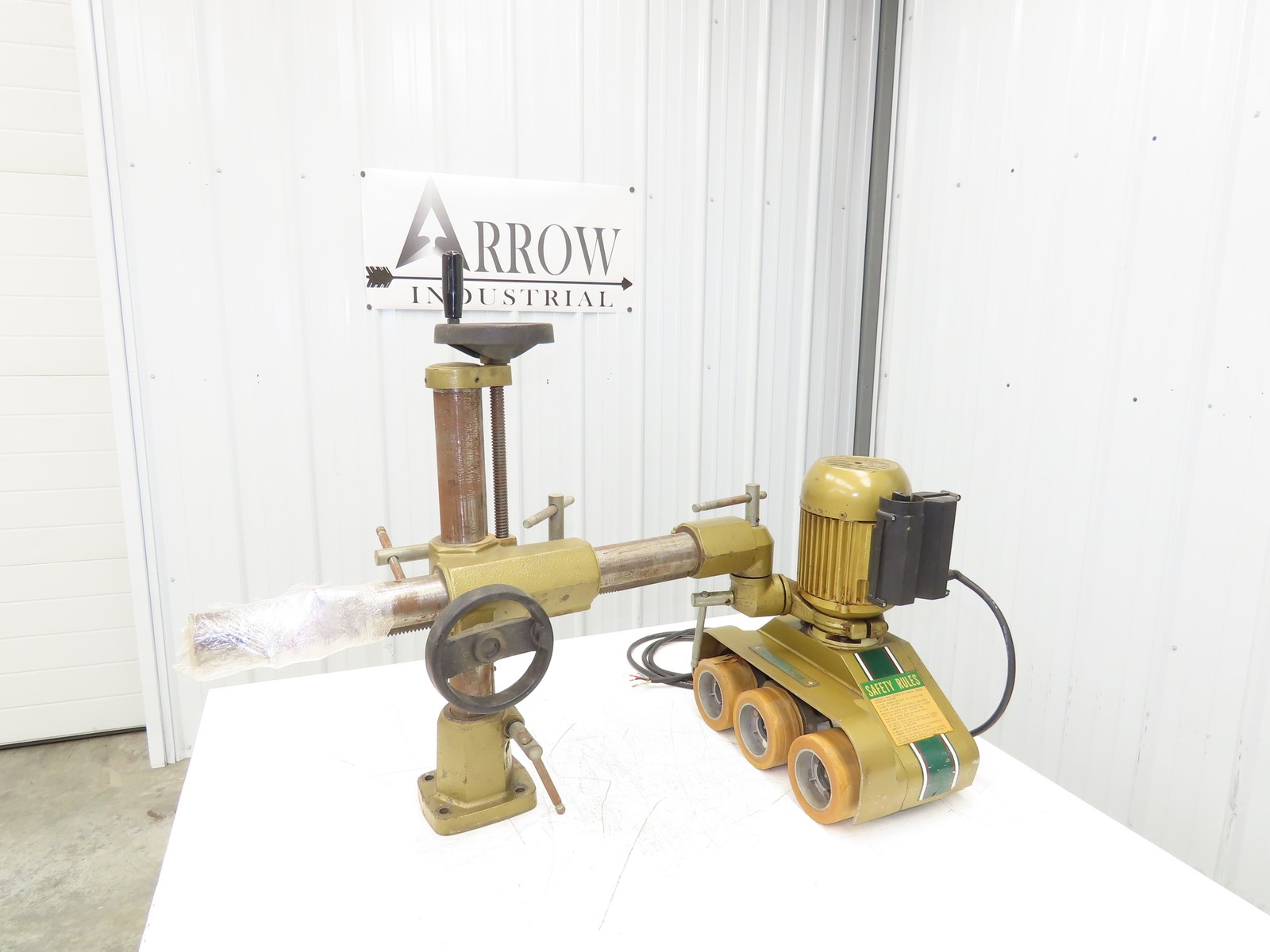 Power Feed Roll Feeder 1hp 230v 3ph 3-roller 4-speed