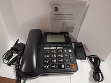 AT T CD4930 Corded Phone with Digital Answering System and Caller ID, With Box