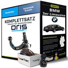 Für BMW 3er Limousine Typ G20 Anhängerkupplung abnehmbar +eSatz 7pol 18- Kit NEU