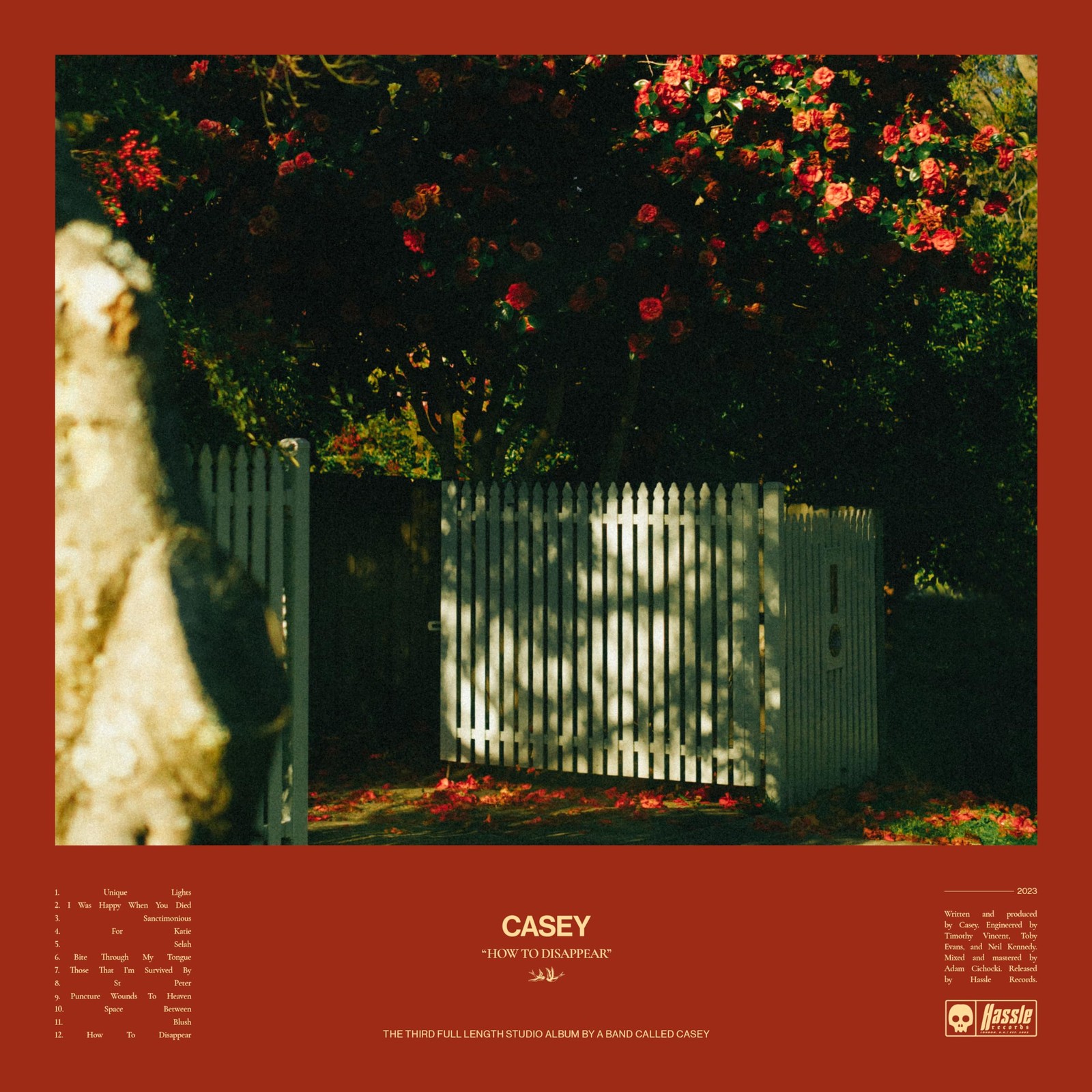 Casey How To Disappear Golden Pearl Marble (Vinyl LP)