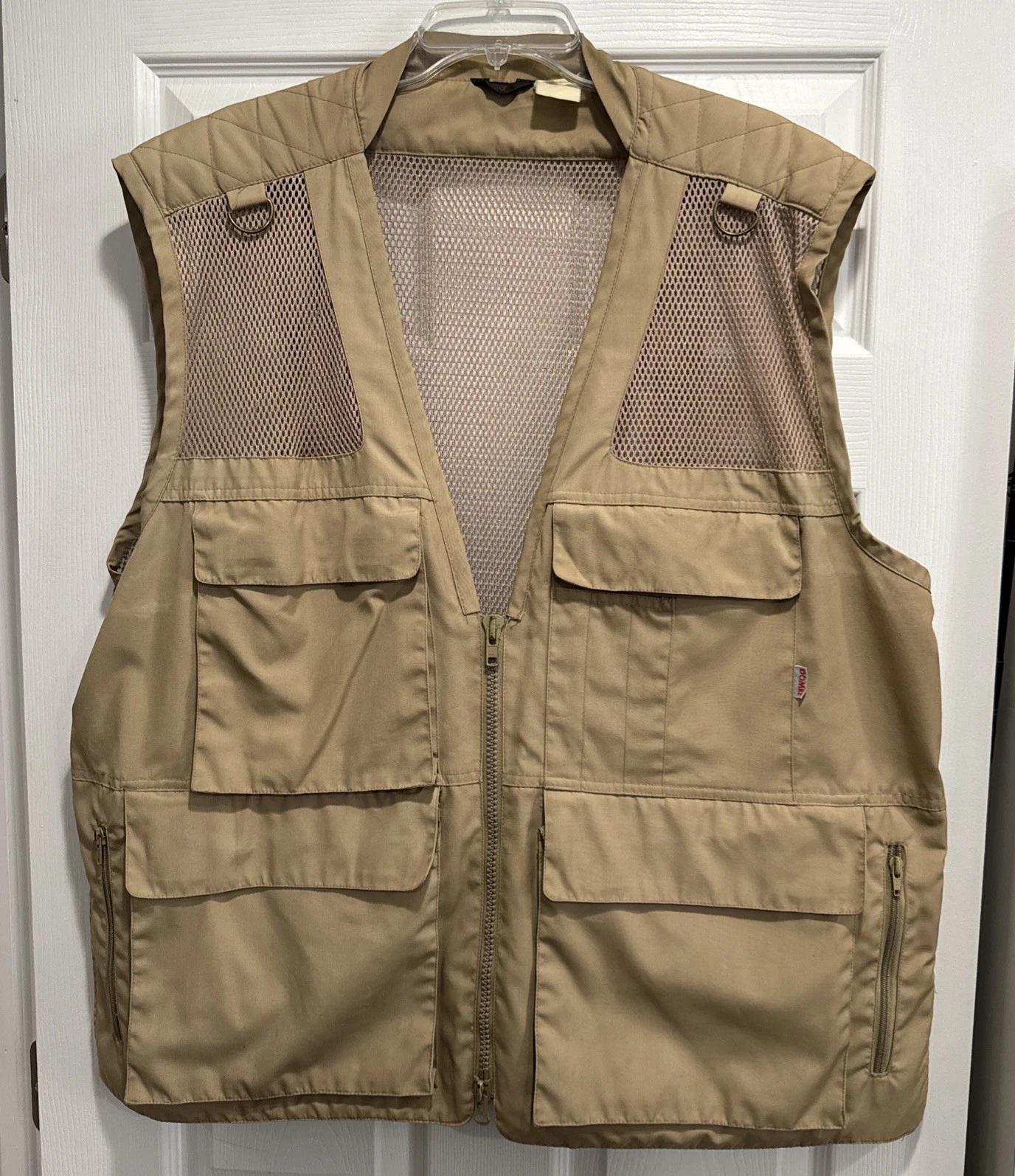 Domke PhoTOGS Vest Men's 3 Dom-1 Utility Pockets Photography Safari Khaki XXL