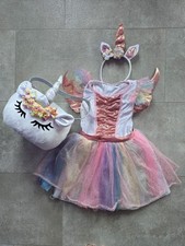 SPIRIT HALLOWEEN SHIMMERING UNICORN COSTUME KID'S SIZE SM 4-6